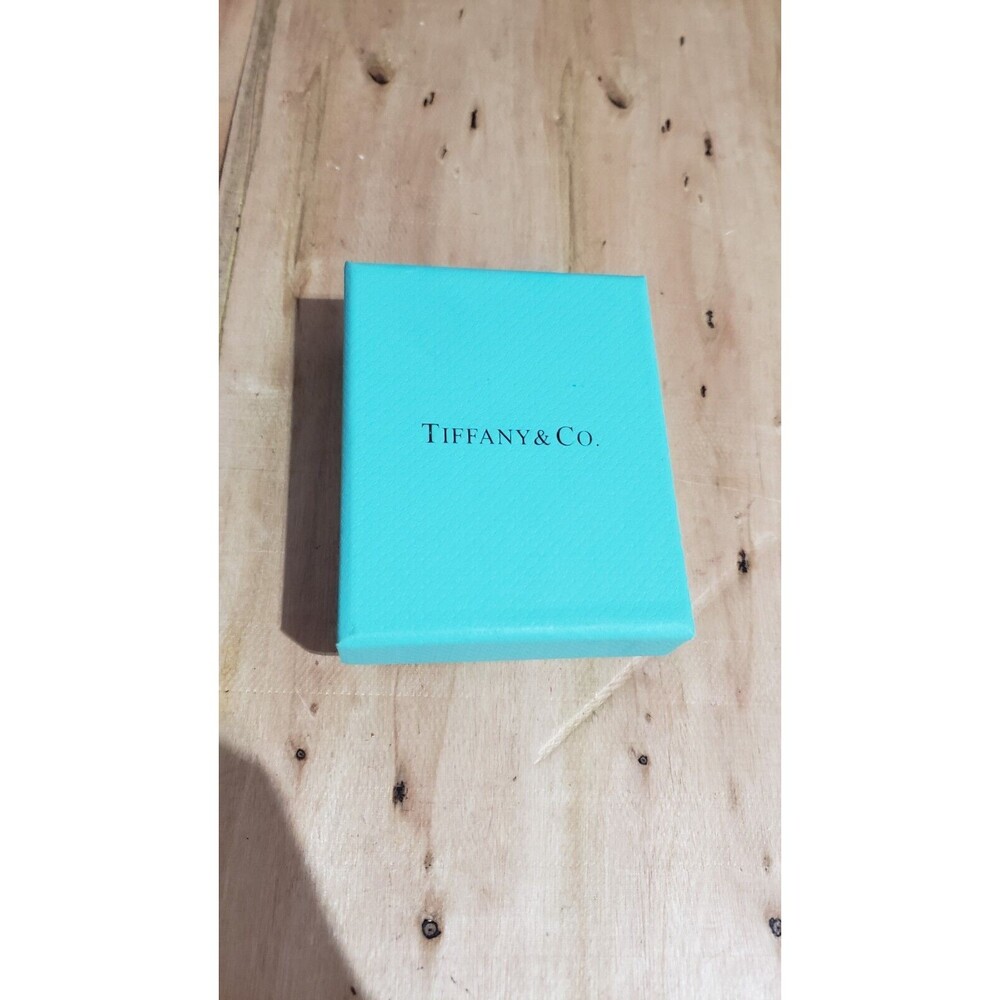 Tiffany & Co. Small Empty Box Size 4x4 Inches With Tissue